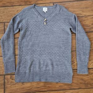 St. John's Bay gray women's medium sweater
